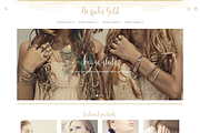 Bespoke Gold Feminine Shopify Theme, a Shopify Template by Lavender Skye Studio (Thumbnail 2 of 4)