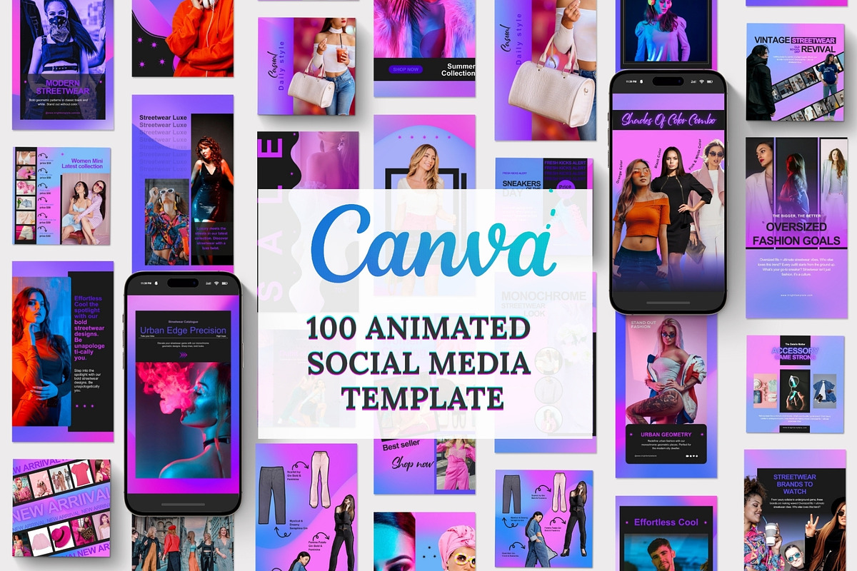 Mega Instagram & Pinterest Bundle, a Social Media Template by TheBrightGrap (Photo 10 of 12)