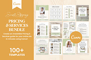 Pricing Guide Templates for Canva, a Brochure Template by Fallon Gerst (Thumbnail 1 of 21)