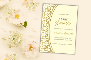 Baby Shower Invitation Template