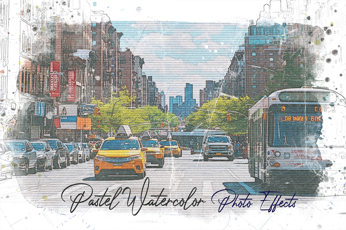 Pastel Watercolor Photo Effects, an Action Add-On by 3d_model_tifotizi (Photo 1 of 4)