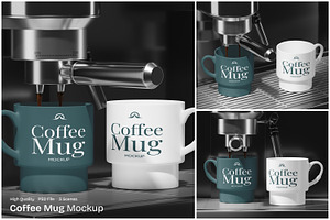 Coffee Mug Mockup, a Merchandise Mockup by Unerispace