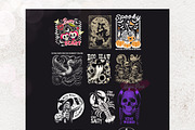 MEGA Halloween Sublimation Bundle, a Graphic by ollalya (Thumbnail 4 of 7)