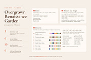 Renaissance Garden Patterns & Fonts, a Pattern Graphic by Liz Kohler Brown (Thumbnail 16 of 16)