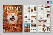 Autumn Fall Travel Magazine Template, a Brochure Template by BrandPacks (Thumbnail 1 of 6)