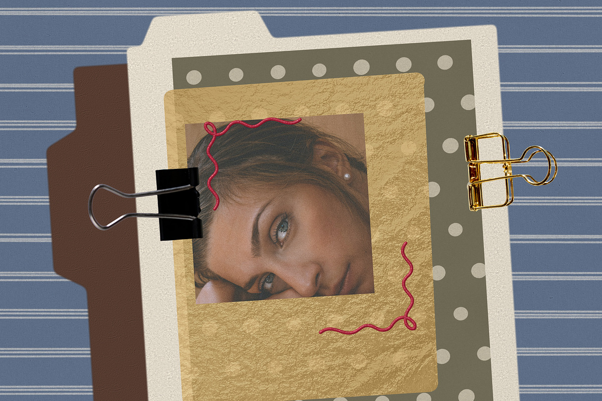 Embossed Frames and Gold Foil Tags, an Object Graphic by Anzhelika (Photo 3 of 10)