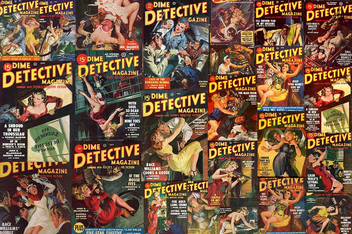 2500+ Vintage Pulp Magazine Covers, a Person Illustration by Digital Museum (Photo 9 of 9)