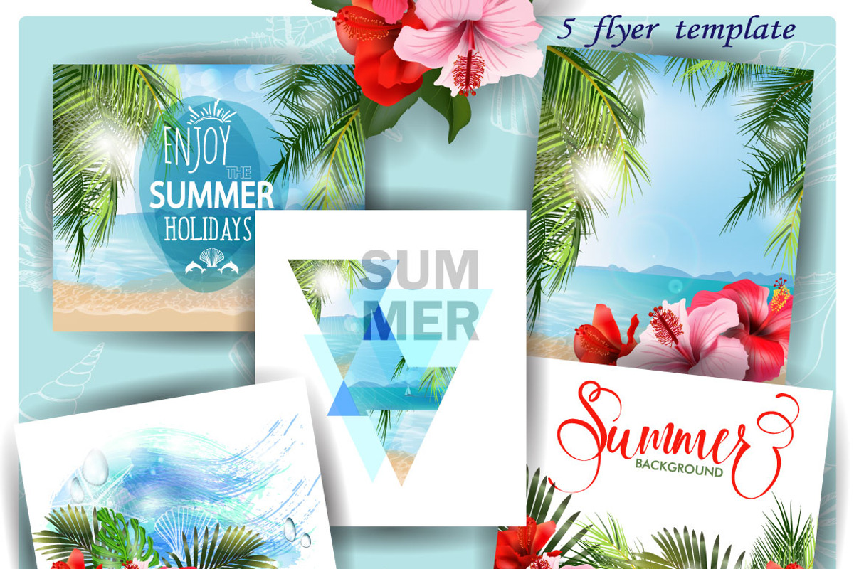 Hello Summer Bundle., an Object Graphic by Gulnara Khadeeva (Photo 4 of 7)