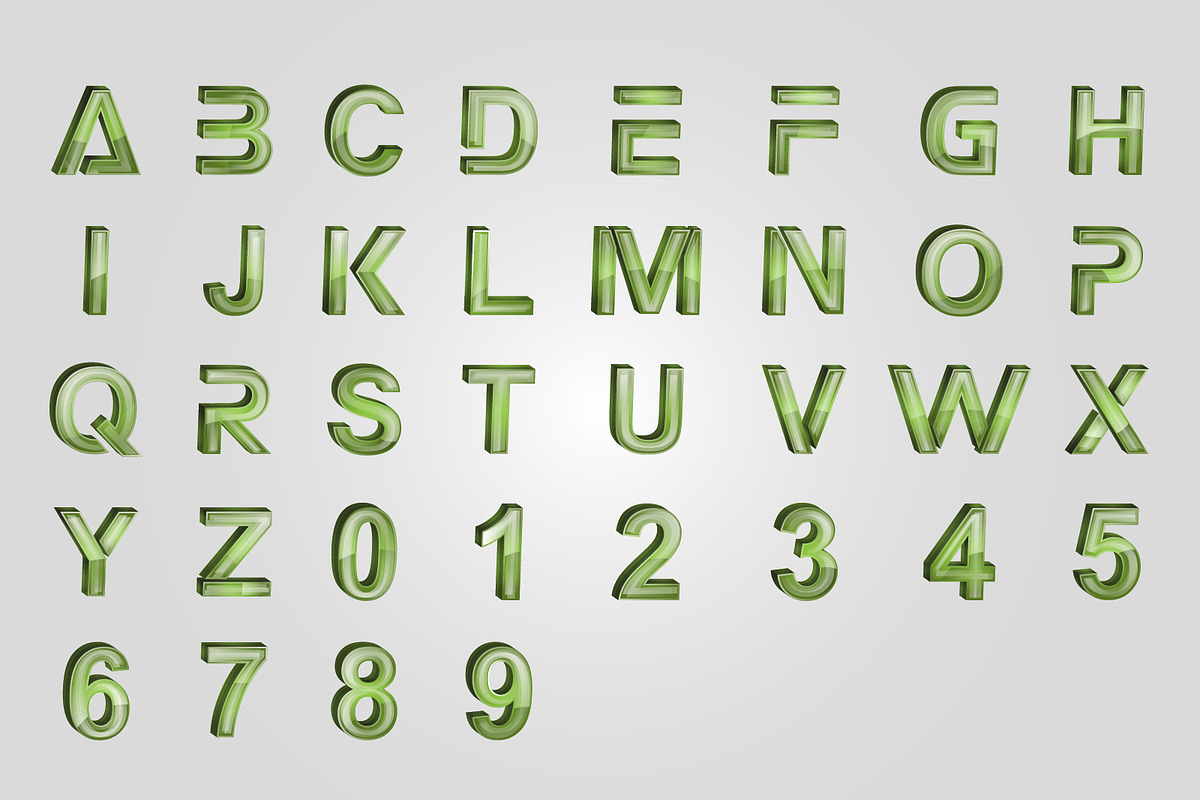PREMIUM 3D lettering preview 5