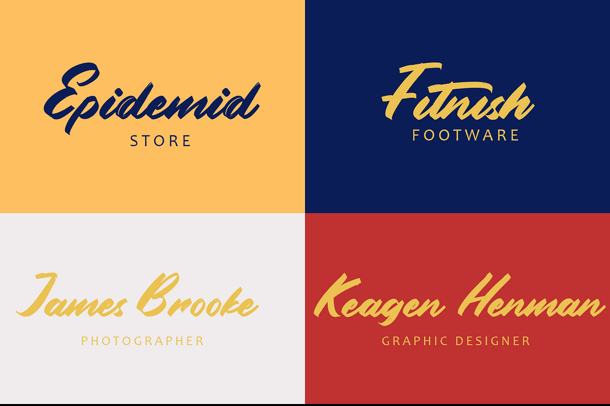 Alongside - Brush Handwritten Font, a Script Font by Arendxstudio (Photo 6 of 15)