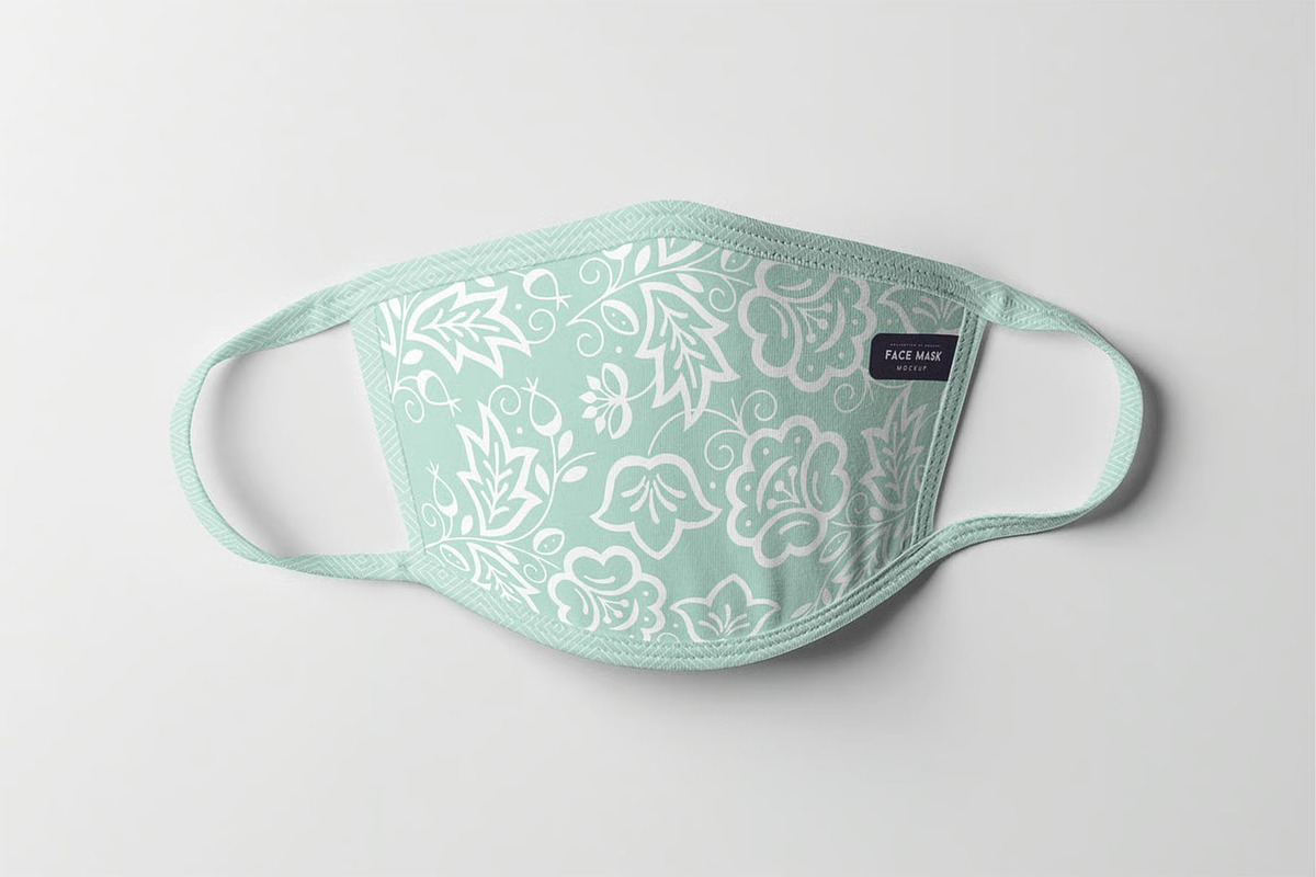 Face Mask Mock-up, a Mask Mockup by zippypixelstudio (Photo 9 of 16)
