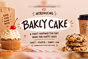 Bakly Cake Playful Handwritten, a Handwritten Font by mesuka (Thumbnail 1 of 5)