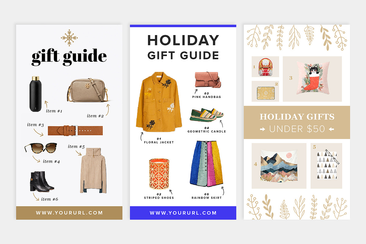 Pinterest Gift Guide Templates, a Mockup by Oh so Lively (Photo 3 of 7)