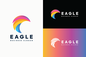 Vibrant Abstract Bird / Wing Logo, a Branding & Logo Template by Design_Planet