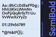 Dahuia - Sans Serif Font, a Sans Serif Font by Concepta Digital (Thumbnail 8 of 11)