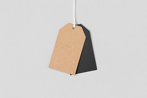 Clothing or gift tag mockup, JPEG, a Beauty & Fashion Photo by Shablon