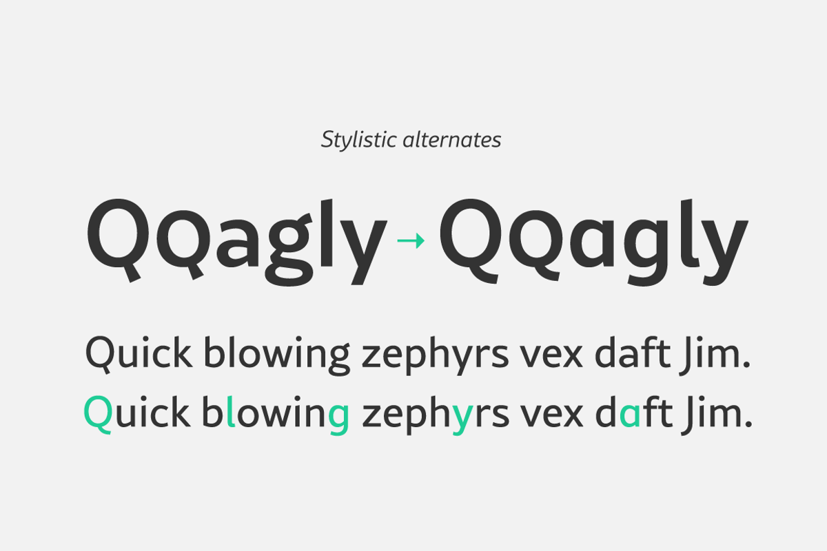 Rival Sans Font Family preview 4