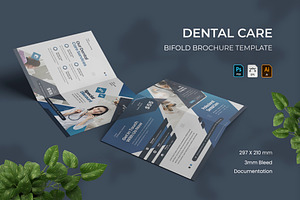 Dental - Bifold Brochure, a Print Template by VUNIRA