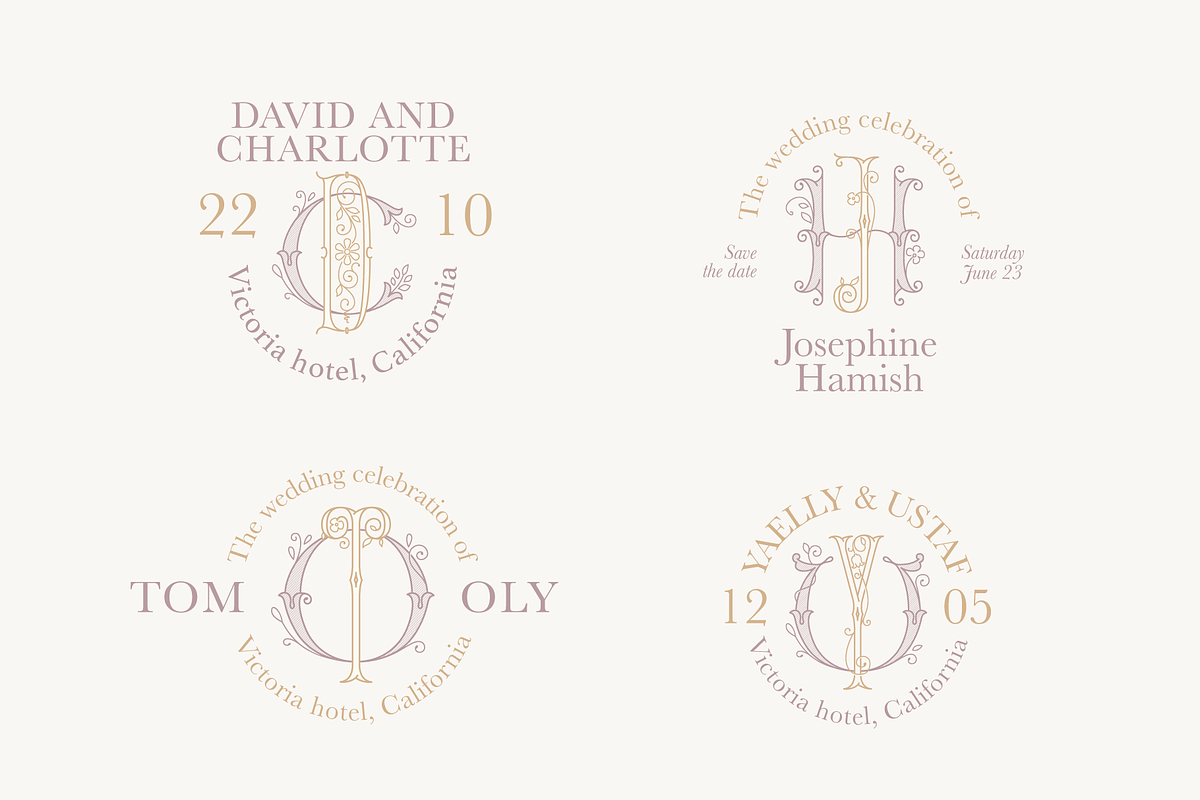 Wedding Calligraphy font family, a Serif Font by kaer_shop (Photo 2 of 11)