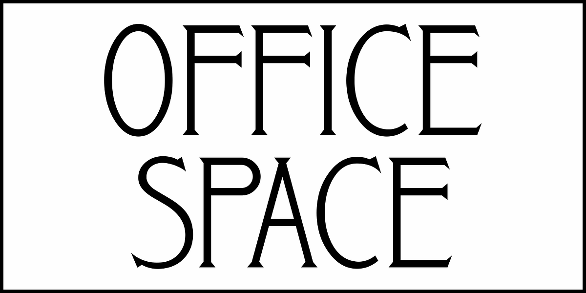 Office Space JNL, a Font by Jeff Levine Fonts (Photo 3 of 5)