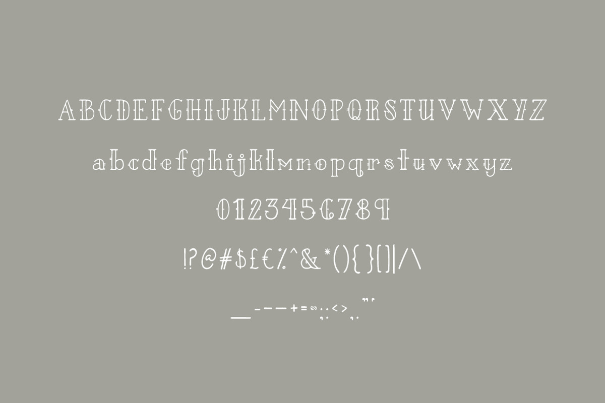 Edinburgh: A Hand-Lettered Font preview 6