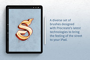 Graffiti Writer Procreate Brushes, a Brush Add-On by Jake Rainis (Thumbnail 3 of 15)