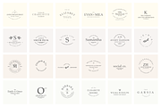 24 elegant feminine logos vol. 2.0, a Branding & Logo Template by pawellpi (Thumbnail 4 of 29)