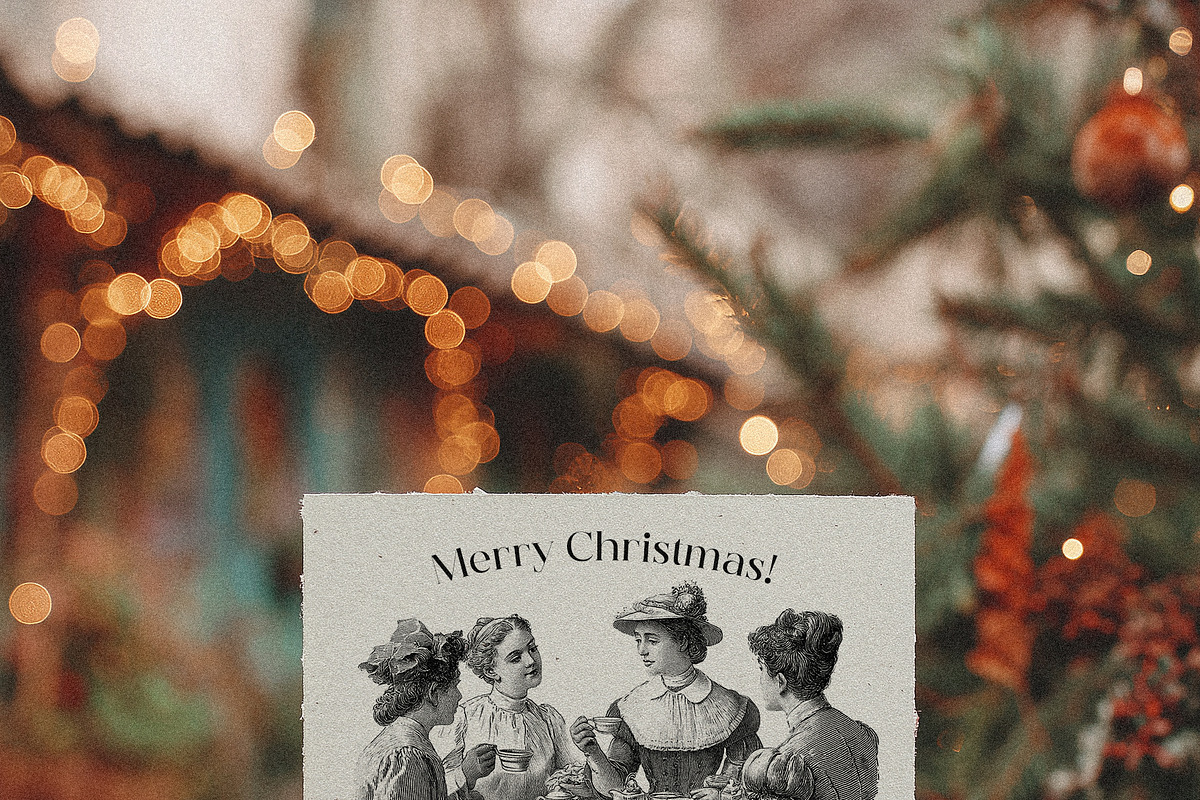 Merry Christmas! Vintage winter set, a Seasonal Illustration by Pamyatka Shop (Photo 8 of 20)