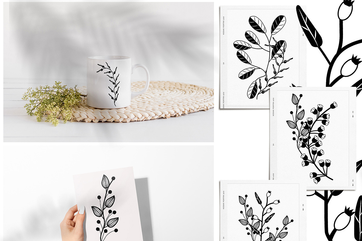 Scandinavian Christmas illustration, an Animal Illustration by Usis (Photo 7 of 16)