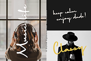 Trilogi Materialism Signature Font, a Script Font by Allouse Studio (Thumbnail 3 of 10)