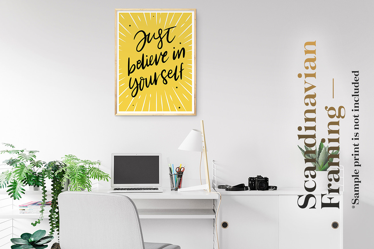 375+ Mockups ‒ Scandinavian Framing, a Print Template by Frisk Shop (Photo 16 of 27)