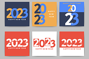 Vector card 2023 Happy New Year, an Object Graphic by KartInnka (Thumbnail 2 of 5)