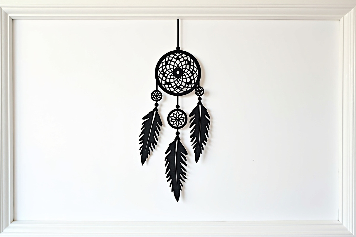 Scandinavian Unique Dreamcatcher, an Illustration by Amazin_art (Photo 10 of 26)