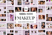 Makeup Social Media Template, a Social Media Template by Kalubuak (Thumbnail 1 of 10)