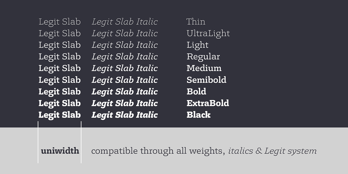 Legit Slab, a Slab Serif Font by Finaltype (Photo 2 of 12)