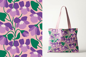 Prairie - Bright, Oversized Florals