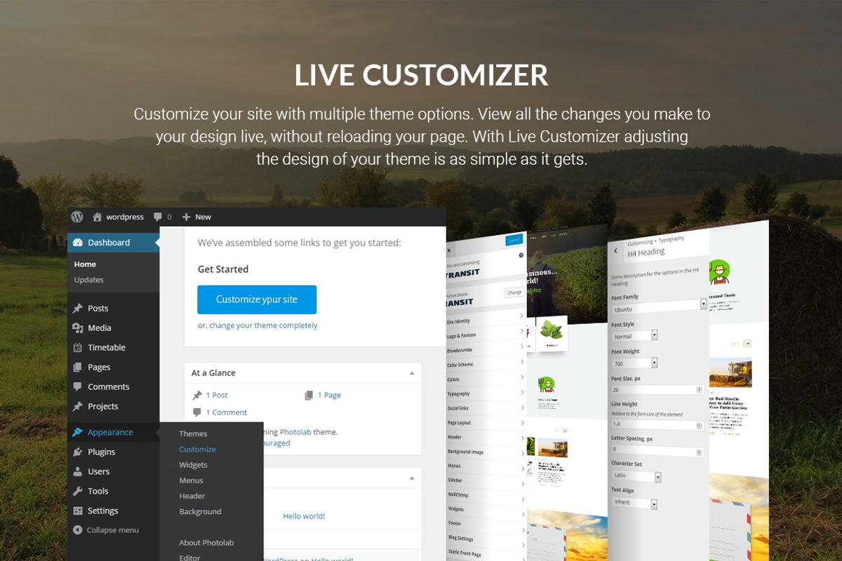 Agriculture Farming Wordpress Theme, a WordPress Template by Zemez (Photo 5 of 6)