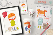 Cute Girls Character Creator, a Person Illustration by Kitiri Space (Thumbnail 5 of 5)