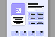 Landing Page Wireframe Template, a Landing Page Template by MightyDesign (Thumbnail 5 of 9)