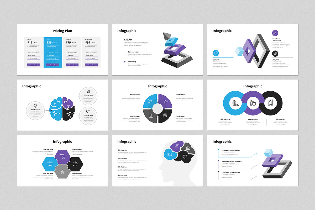 Digital Marketing Presentation, a Presentation Template by GenerousArt (Photo 4 of 8)