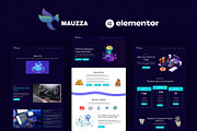 Cryptocurrency Elementor Template, a Templates & Theme by Reza Space (Thumbnail 1 of 3)