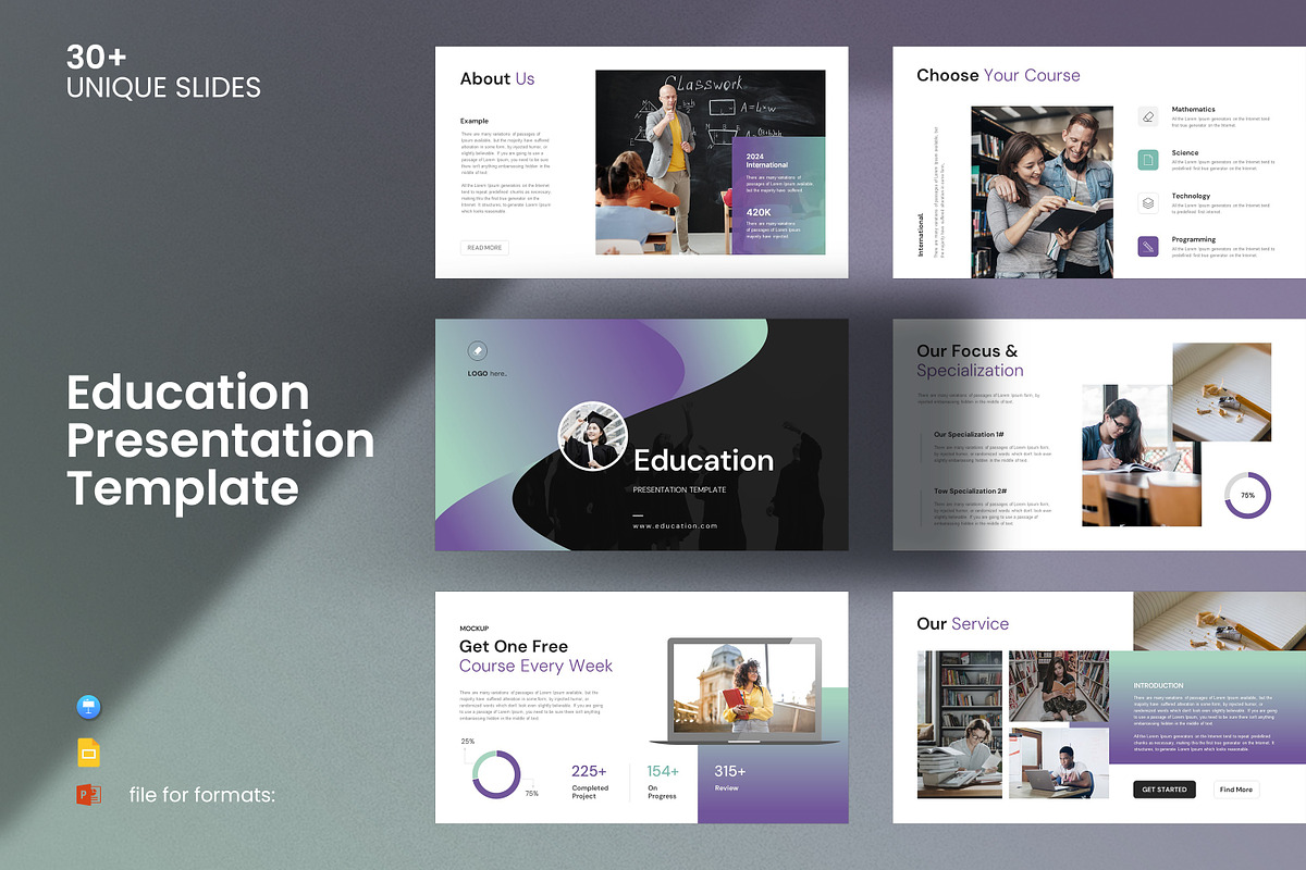 Education Presentation Template