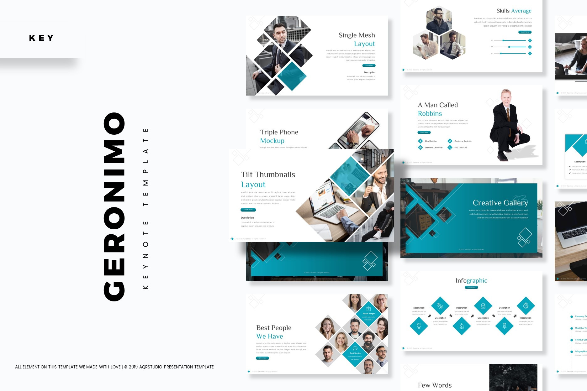 Geronimo - Keynote Template, a Presentation Template by AQR Studio