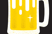 BERR GLASS & MUSTACHES, a Food Illustration by Do2design (Thumbnail 2 of 2)