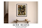 Body Shapes Paintings, a Decorative Illustration by Digital Art Creations (Thumbnail 3 of 5)