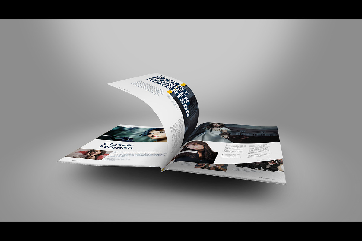 Magazine Promo, a Books & Magazine Mockup by MDMotion (Photo 5 of 9)
