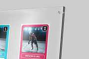 Acrylic Trading Card Display Mockup, an Advertising Mockup by Illusiongraphic (Thumbnail 20 of 24)