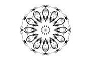 High Quality Mandala Clipart Bundle, a Decorative Illustration by NJ Himel (Thumbnail 60 of 103)