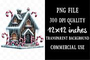 Gothic Christmas Winter Clipart, an Illustration by Designking (Thumbnail 4 of 5)