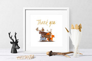 Autumn Woodland Seamless Patterns, a Pattern Graphic by MaljukArt (Thumbnail 14 of 14)